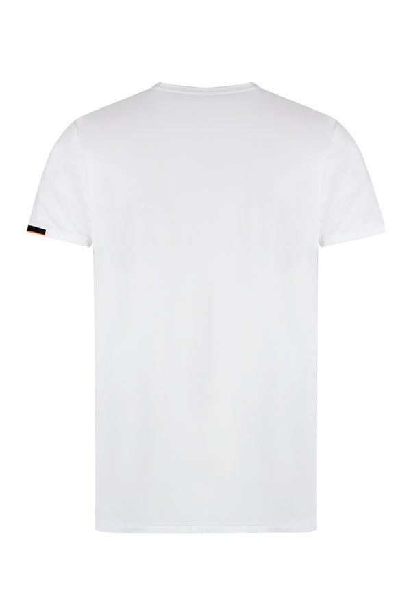 Oxford techno fabric t-shirt-1